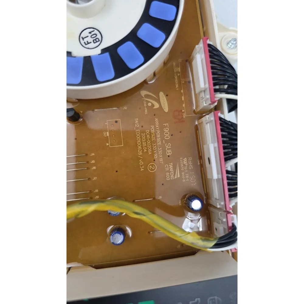 Samsung washer display